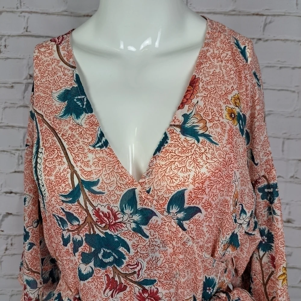 Anthropologie Maeve Adelaide Wrap Dress - Picture 7 of 15